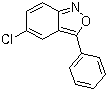 structure of CAS# 719-64-2, 5-Chloro-3-phenyl-2,1-benzisoxazole;3-Phenyl-5-chloroanthranil; 3-Phenyl-5-chloro-2,1-benzisoxazole; 5-Chloro-3-phenyl-2,1-benzisoxazoles; 5-Chloro-3-phenylanthranil; 5-Chloro-3-phenylbenz[c]isoxazole; NSC 405896
