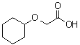structure of CAS# 71995-54-5, 2-(Cyclohexyloxy)acetic acid;(Cyclohexyloxy)acetic acid