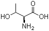 结构式 CAS# 72-19-5, L-苏氨酸; (2S,3R)-2-氨基-3-羟基丁酸