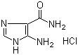 4-氨基-5-咪唑甲酰胺盐酸盐分子结构 (CAS 72-40-2)