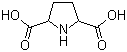 吡咯烷-2,5-二羧酸分子结构 (CAS 72000-65-8)