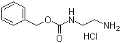 N-Cbz-ethylenediamine hydrochloride molecular structure (CAS 72080-83-2)