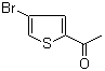 4-溴-2-乙酰基噻吩分子结构 (CAS 7209-11-2)