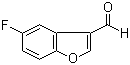 structure of CAS# 721943-19-7, 5-Fluorobenzofuran-3-carboxaldehyde