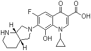 structure of CAS# 721970-36-1, 8-Hydroxymoxifloxacin;1-Cyclopropyl-6-fluoro-1,4-dihydro-8-hydroxy-7-[(4aS,7aS)-octahydro-6H-pyrrolo[3,4-b]pyridin-6-yl]-4-oxo-3-quinolinecarboxylic acid