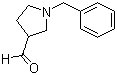 结构式 CAS# 72351-49-6, 1-苄基-3-吡咯烷甲醛