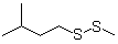 Methyl isopentyl disulfide molecular structure (CAS 72437-56-0)