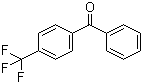 4-(Trifluoromethyl)benzophenone molecular structure (CAS 728-86-9)