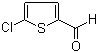 structure of CAS# 7283-96-7, 5-Chlorothiophene-2-carbaldehyde;2-Chloro-5-formylthiophene; 2-Chloro-5-thiophenecarboxaldehyde; 5-Chloro-2-formylthiophene; 5-Chloro-2-thiophenecarboxaldehyde; 5-Chlorothiophene-2-aldehyde