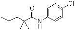 structure of CAS# 7287-36-7, Monalide;N-(4-Chlorophenyl)-alpha,alpha-dimethylvaleramide; Potablan; Potablan D 85