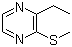 结构式 CAS# 72987-62-3, 2-乙基-3-(甲硫基)吡嗪