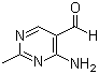 4-氨基-2-甲基嘧啶-5-甲醛分子结构 (CAS 73-68-7)