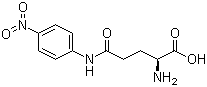 结构式 CAS# 7300-59-6, L-谷氨酰基-4-硝基苯胺