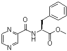 structure of CAS# 73058-37-4, N-(2-Pyrazinylcarbonyl)-L-phenylalanine methyl ester;N-(2-Pyrazinylcarbonyl)-L-phenylalanine methyl ester; Methyl (S)-3-phenyl-2-[[(pyrazin-2-yl)carbonyl]amino]propanoate