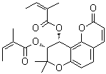 (±)-Praeruptorin B molecular structure (CAS 73069-26-8)