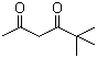 2,2-Dimethyl-3,5-hexanedione molecular structure (CAS 7307-04-2)
