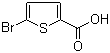 5-Bromothiophene-2-carboxylic acid molecular structure (CAS 7311-63-9)