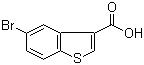 structure of CAS# 7312-24-5, 5-Bromobenzothiophene-3-carboxylic acid;5-Bromobenzo[b]thiophene-3-carboxylic acid