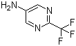 structure of CAS# 73418-87-8, 5-Amino-2-(trifluoromethyl)pyrimidine;2-(Trifluoromethyl)pyrimidin-5-ylamine