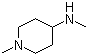structure of CAS# 73579-08-5, 1-Methyl-4-(methylamino)piperidine;(1-Methylpiperidine-4-yl)methylamine