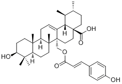 27-p-Coumaroyloxyursolic acid molecular structure (CAS 73584-67-5)