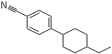4-(4-Ethylcyclohexyl)benzonitrile molecular structure (CAS 73592-81-1)