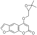 Oxypeucedanin molecular structure (CAS 737-52-0)