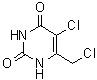 structure of CAS# 73742-45-7, 5-Chloro-6-(chloromethyl)-2,4(1H,3H)-pyrimidinedione