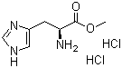 structure of CAS# 7389-87-9, Methyl L-histidinate dihydrochloride;L-Histidine methyl ester dihydrochloride