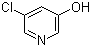 结构式 CAS# 74115-12-1, 5-氯-3-羟基吡啶; 3-氯-5-羟基吡啶