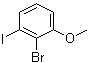 结构式 CAS# 74128-84-0, 2-溴-3-碘苯甲醚