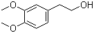 3,4-Dimethoxyphenethyl alcohol molecular structure (CAS 7417-21-2)