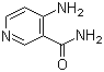 structure of CAS# 7418-66-8, 4-Amino-3-pyridinecarboxamide;4-Aminopyridine-3-carboxamide