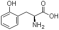 structure of CAS# 7423-92-9, L-2-Hydroxyphenylalanine;(S)-2-Amino-3-(2-hydroxyphenyl)propanoic acid