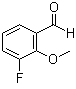 结构式 CAS# 74266-68-5, 3-氟-2-甲氧基苯甲醛