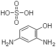 结构式 CAS# 74283-34-4, 2,4-二氨基苯酚硫酸盐
