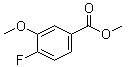 Methyl 4-fluoro-3-methoxybenzoate molecular structure (CAS 74385-37-8)