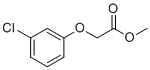 structure of CAS# 74411-14-6, Methyl 2-(3-chlorophenoxy)acetate