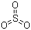 structure of CAS# 7446-11-9, Sulfur trioxide;Sulfuric anhydride