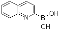 结构式 CAS# 745784-12-7, 喹啉-2-硼酸; 2-喹啉硼酸
