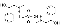 结构式 CAS# 7460-12-0, 伪麻黄碱硫酸盐