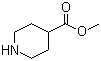 structure of CAS# 7462-86-4, Methyl 4-piperidinecarboxylate;Methyl isonipecotate