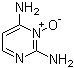 结构式 CAS# 74638-76-9, 2,4-嘧啶二胺 3-氧化物