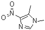 1,5-二甲基-4-硝基咪唑分子结构 (CAS 7464-68-8)