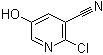 2-Chloro-5-hydroxynicotinonitrile molecular structure (CAS 74650-75-2)