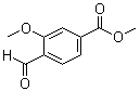 Methyl 4-formyl-3-methoxybenzoate molecular structure (CAS 74733-24-7)