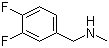 structure of CAS# 748124-46-1, 3,4-Difluoro-N-methylbenzenemethanamine;(3,4-Difluorophenyl)methyl](methyl)amine