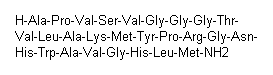 Porcine gastrin-releasing peptide 1-27 molecular structure (CAS 74815-57-9)