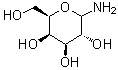 结构式 CAS# 74867-91-7, D-吡喃半乳糖胺