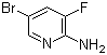 structure of CAS# 748812-37-5, 2-Amino-5-bromo-3-fluoropyridine